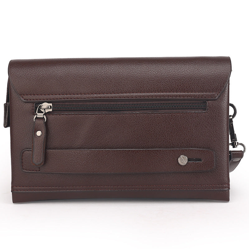 Genuine leather man bag business hand bag men purse