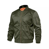Military Men's Bomber Jacket Baseball Jacket Pilot Jacket