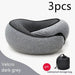 Flower Grey velero Style 3pcs