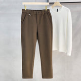 New Mens Warm Woolen Casual Pants For Men