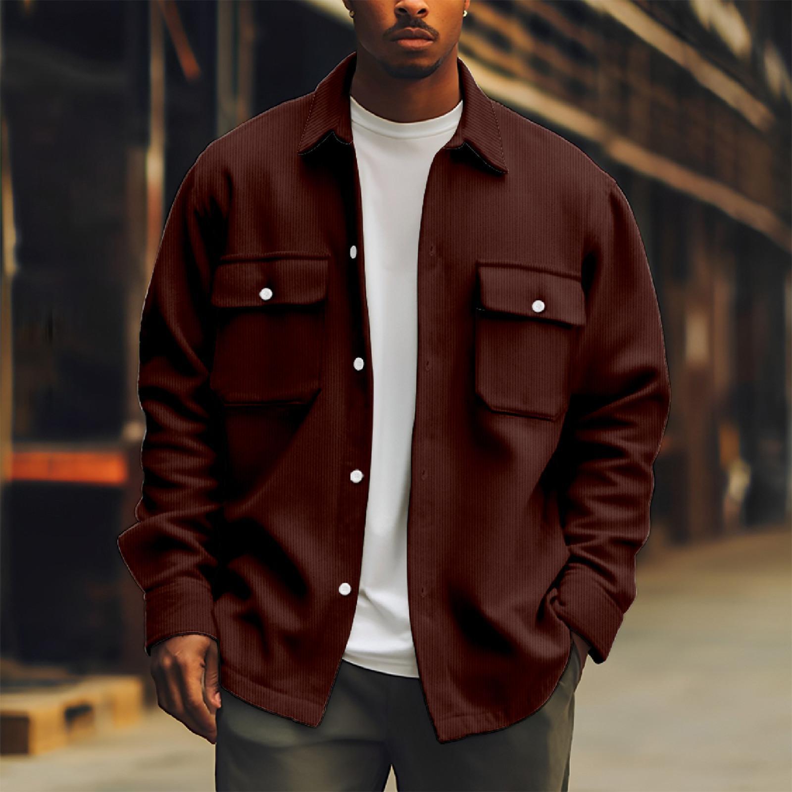 Men's Casual Jacket Men's Winter Coat Plus Size Men Jacket