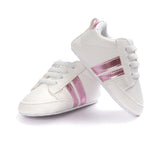 New fashion Baby Boy Girl Moccasins Shoes Infant PU Leather Non-slip Soft Newborn Sneakers