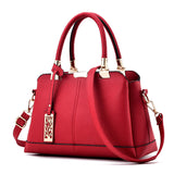 Fashion Women's PU Leather Handbag Messenger Bags Shoulder Female Crossbody Tote