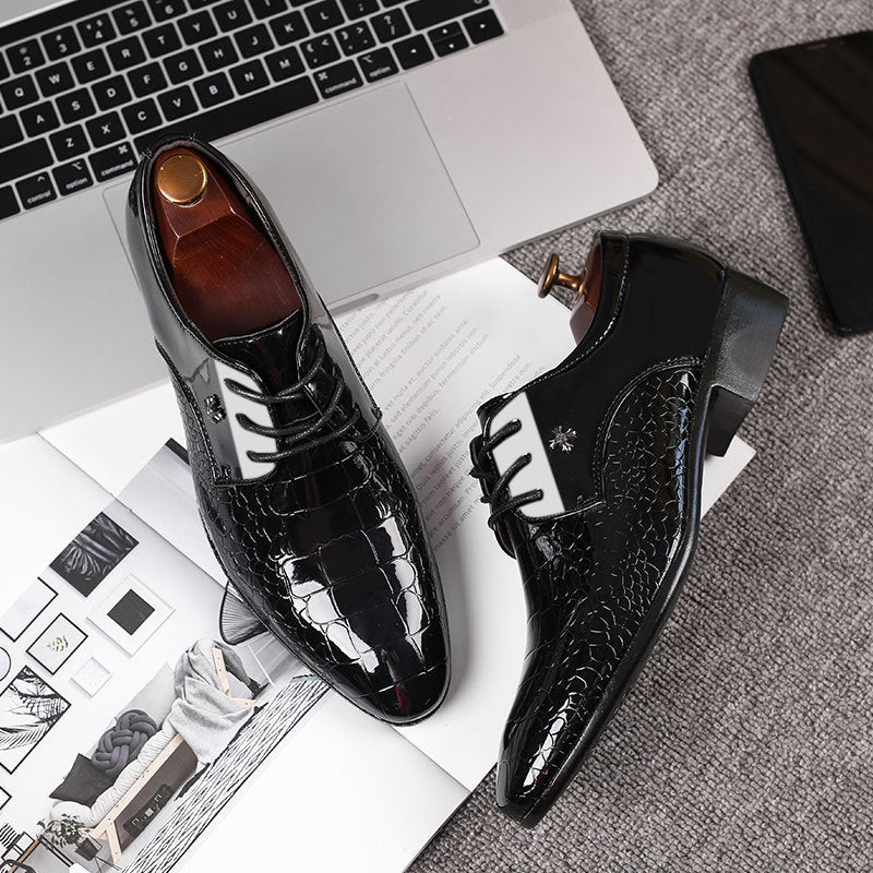Men's Business Formal Shoes Winter New Style Leather Shoes