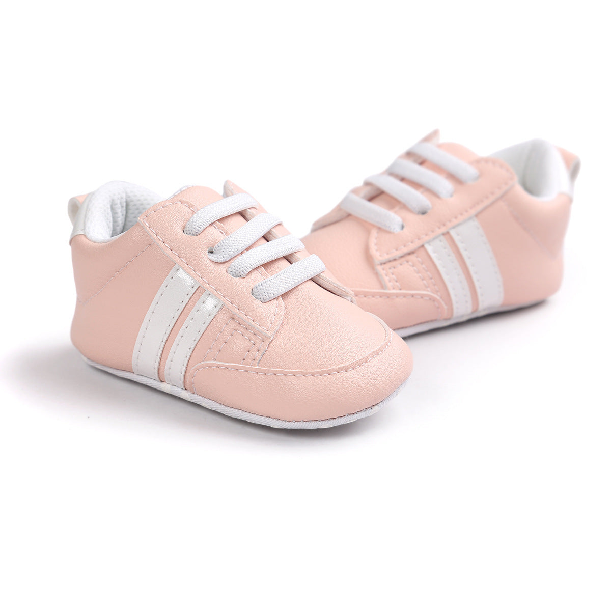 New fashion Baby Boy Girl Moccasins Shoes Infant PU Leather Non-slip Soft Newborn Sneakers