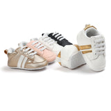 New fashion Baby Boy Girl Moccasins Shoes Infant PU Leather Non-slip Soft Newborn Sneakers