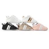 New fashion Baby Boy Girl Moccasins Shoes Infant PU Leather Non-slip Soft Newborn Sneakers