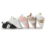 New fashion Baby Boy Girl Moccasins Shoes Infant PU Leather Non-slip Soft Newborn Sneakers