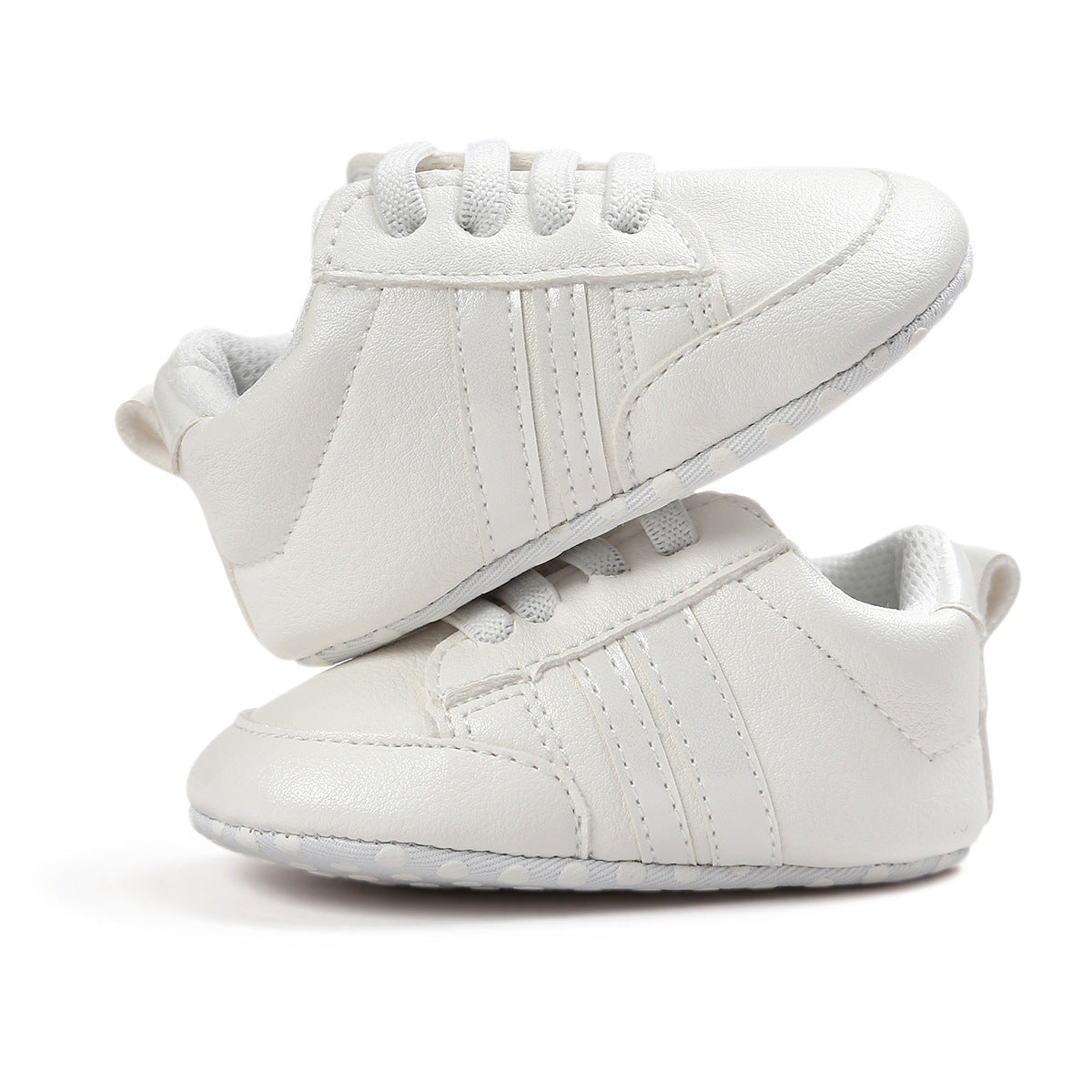 New fashion Baby Boy Girl Moccasins Shoes Infant PU Leather Non-slip Soft Newborn Sneakers