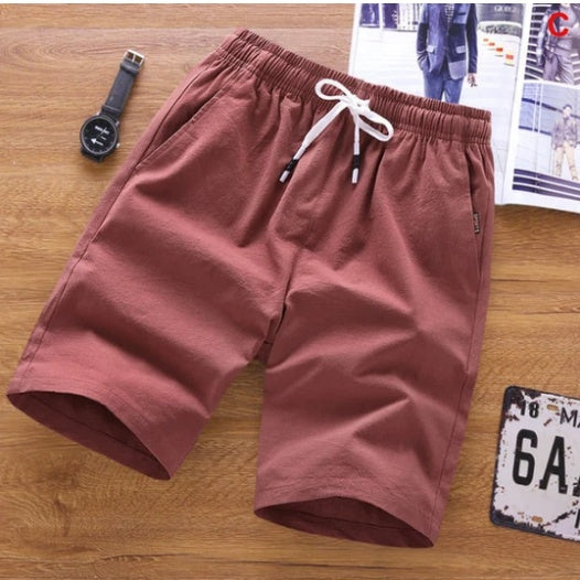 Mens Chino Shorts Cotton Summer Beach Pants Regular Fit Casual Half Pant