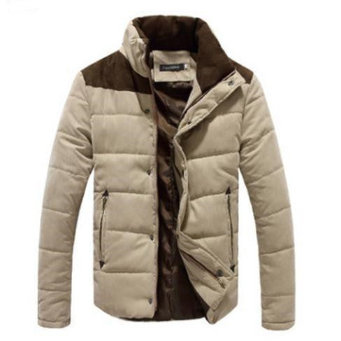 Men 2025 Jacket Casual Windproof Outwear Fashion Warm Parkas Coat