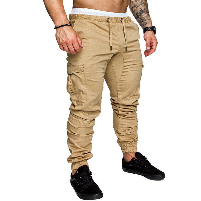 Men's Cargo Pant Woven Fabric Casual Pants Corset Pants