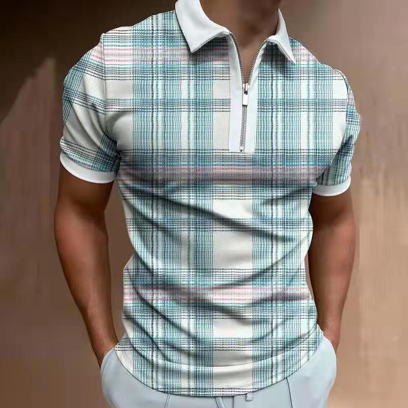 Men's Polo Shirt Men Short-Sleeved Shirt Summer Shirt