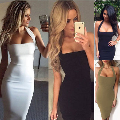 Womens New Halter Fashion dresses