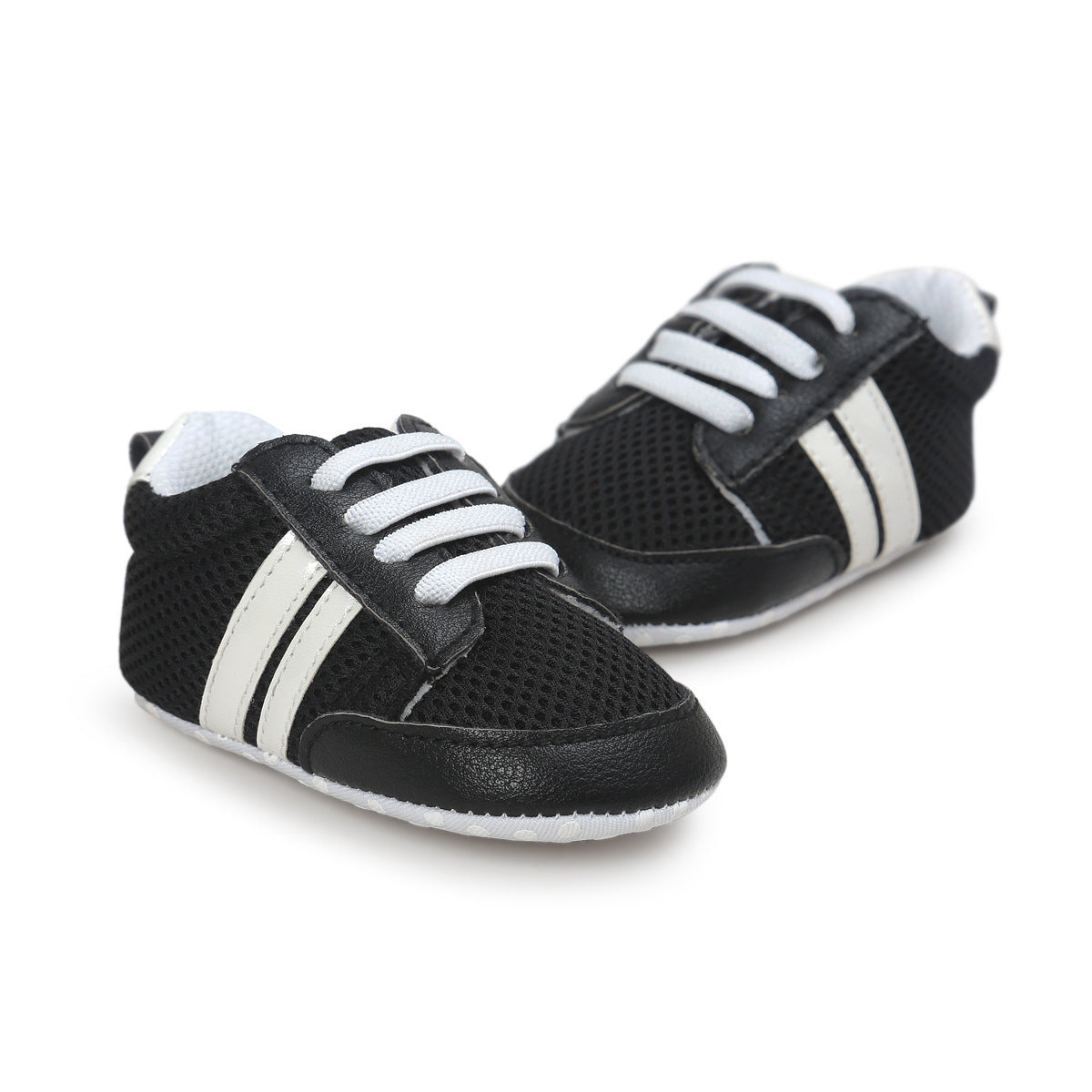 New fashion Baby Boy Girl Moccasins Shoes Infant PU Leather Non-slip Soft Newborn Sneakers