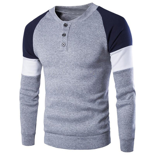 Mens Loose Fit Knitted Sweater Soft and Warm Mens shirt