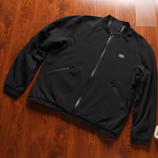 Mens Jacket 2025 plus Size 8Xl Thick Solid Winter Mens Jacket