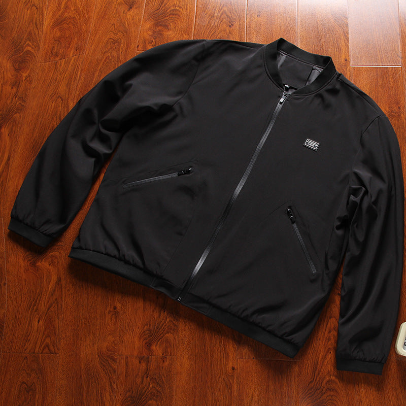 Mens Jacket 2025 plus Size 8Xl Thick Solid Winter Mens Jacket