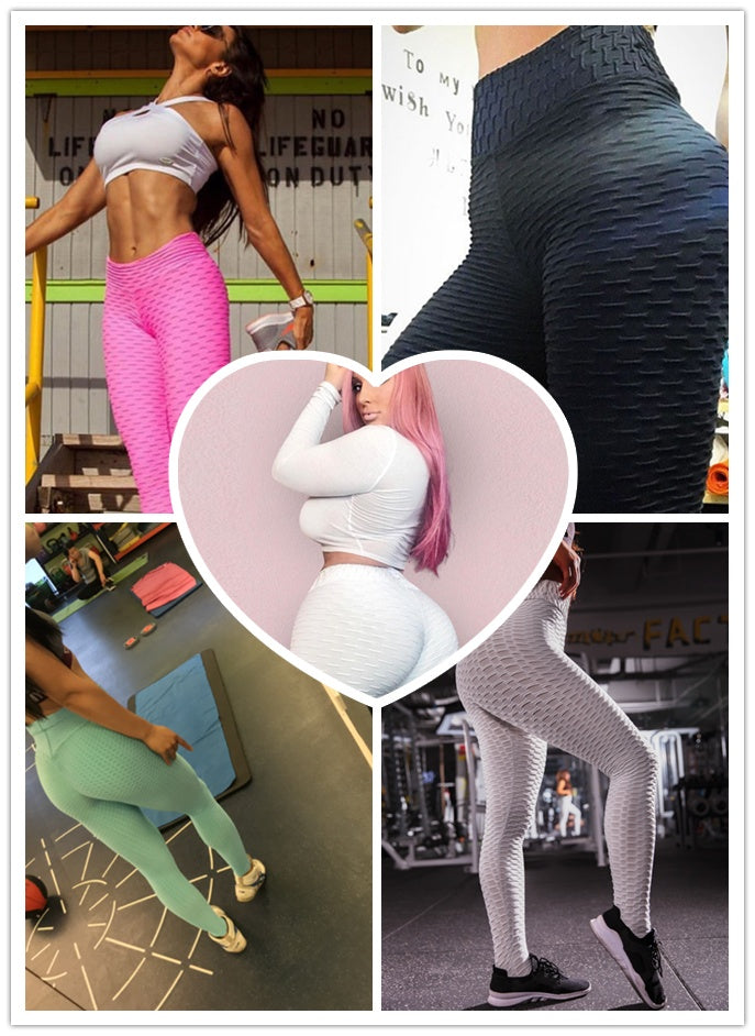Womens Booty Lifting Anti Cellulite Scrunch Leggings Without Pocket
