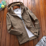 Men's winter 2025 Jacket spring and autumn Hooded jackets