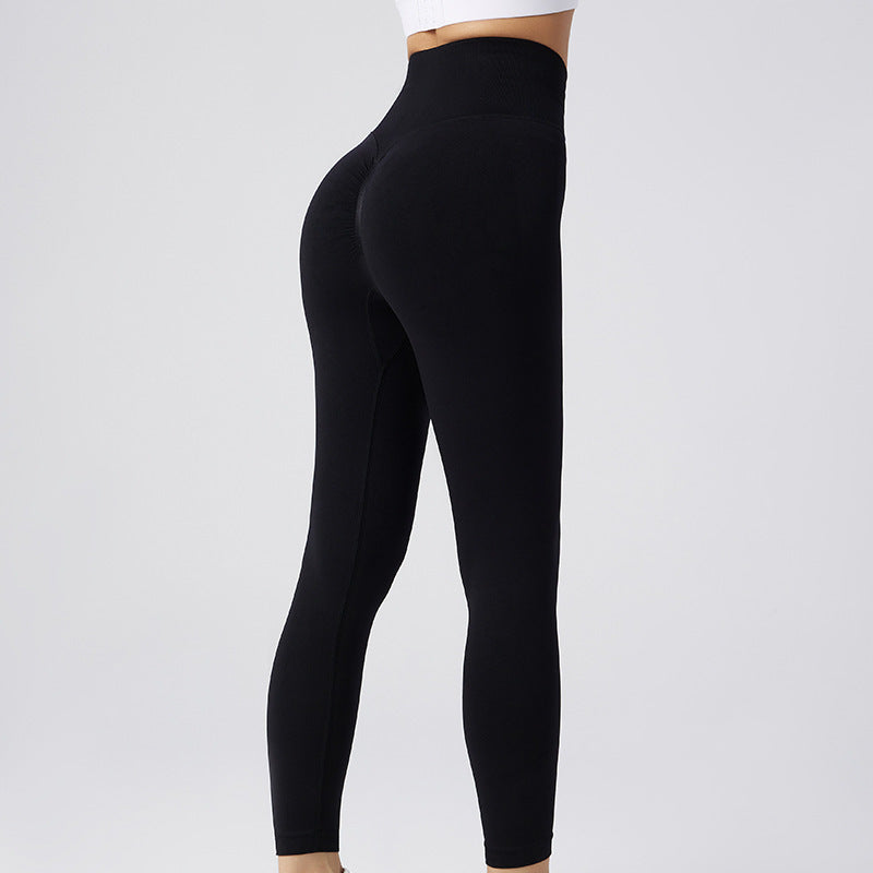 Womens Seamless Leggings Yoga Pants Tummy Control Workout Running Yoga Leggings