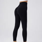Womens Seamless Leggings Yoga Pants Tummy Control Workout Running Yoga Leggings