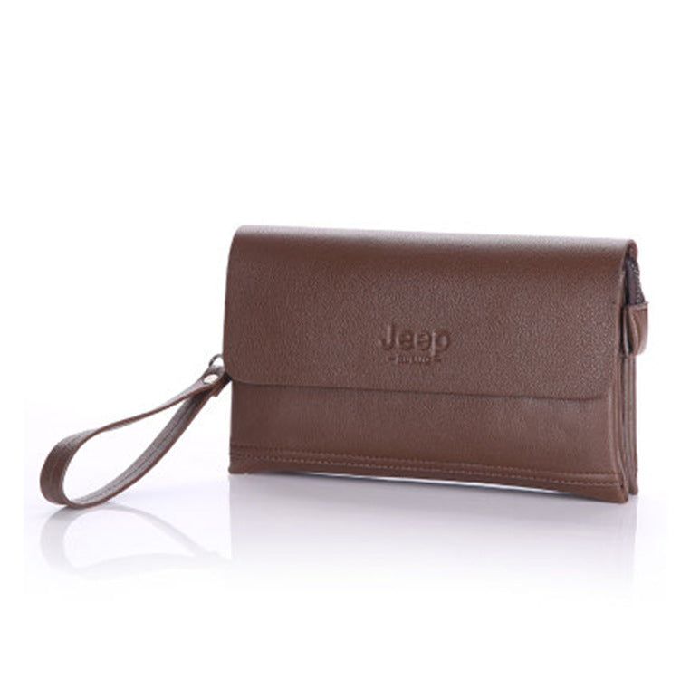 Genuine leather man bag business hand bag men purse