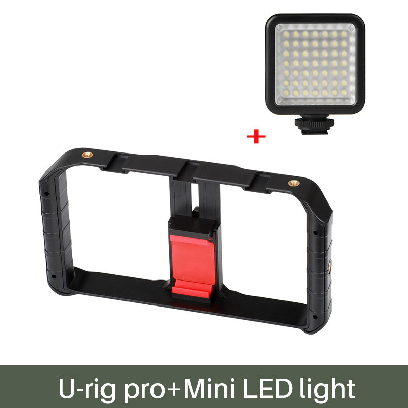 Ulanzi Handheld Smartphone Video Rig Case For  Samsung,Phone Rig Stabilizer For Live Stream Youtube Filmmaking Vlogger