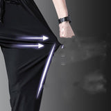 Mens Fashion Straight Trousers Breathable Thin Pants Popular Men