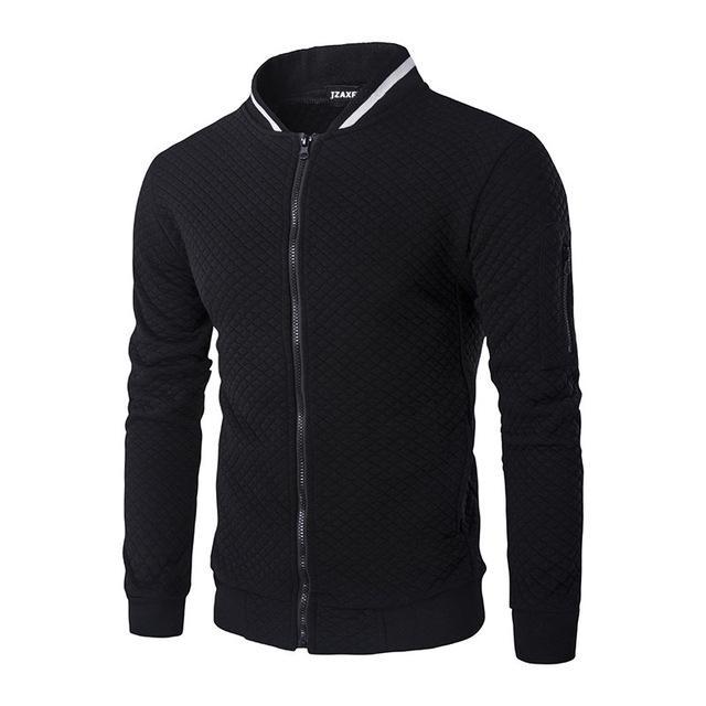 Mens Fashion Zipper Cotton Jacket For Mens