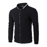 Mens Fashion Zipper Cotton Jacket For Mens