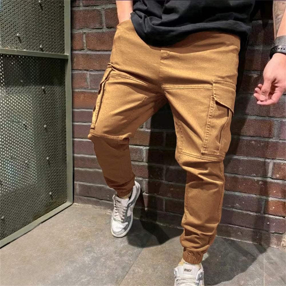 Mens Cargo Pants Sports Pants With Pockets Casual Cargo Trousers