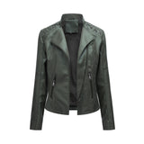 Women's Leather Jackets Women's Short Jackets  Motorbike jacket