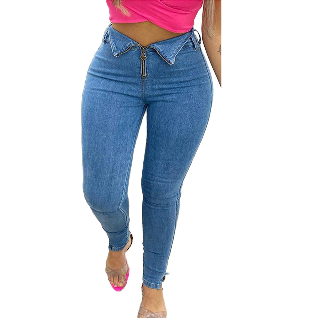 JEANS COLOMBIANOS COLOMBIAN ZIPPER JEANS LEVANTA COLA