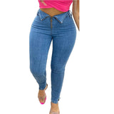 JEANS COLOMBIANOS COLOMBIAN ZIPPER JEANS LEVANTA COLA