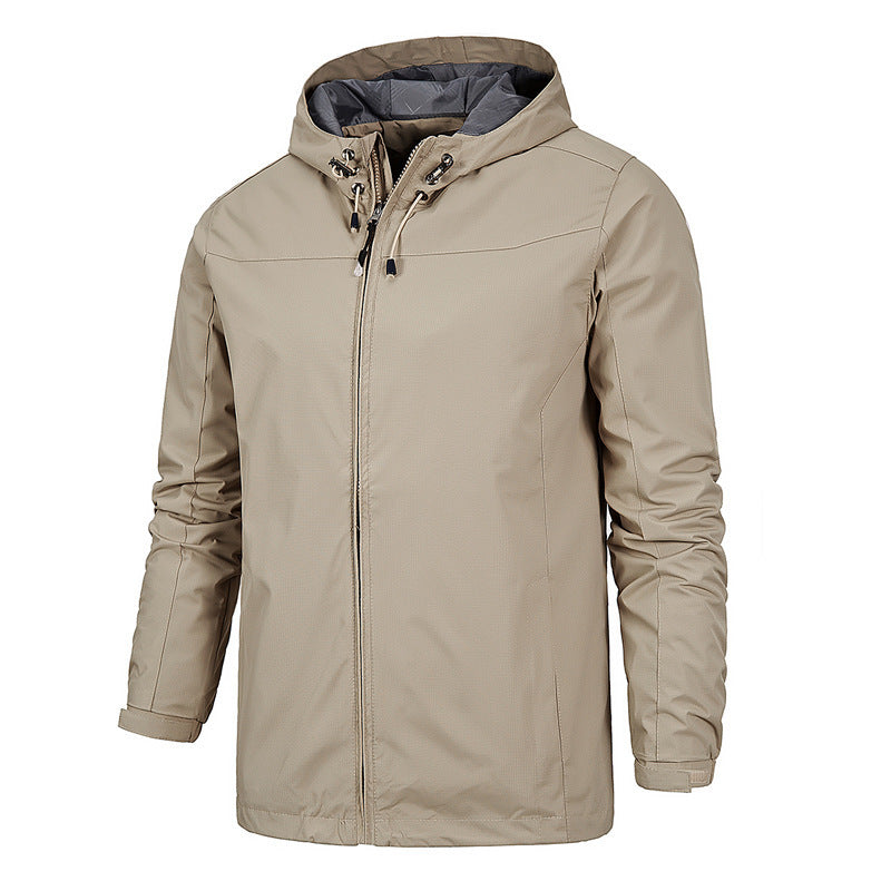 Autumn Hiking Waterproof Jackets Men Outdoor Trekking Fishing Hooded Coat Jacket