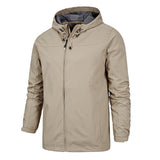 Autumn Hiking Waterproof Jackets Men Outdoor Trekking Fishing Hooded Coat Jacket
