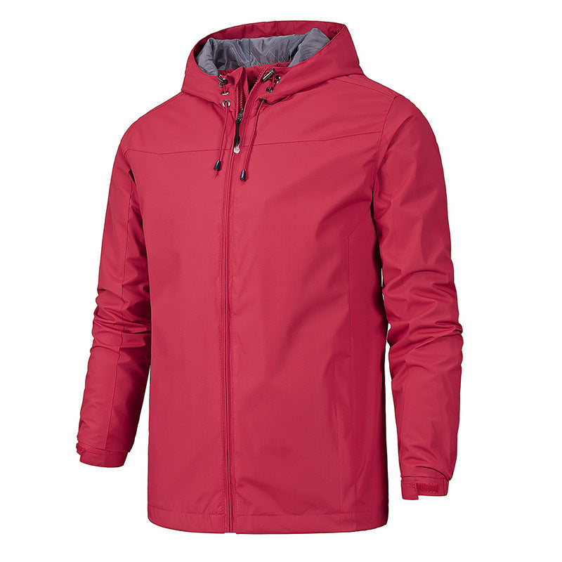Autumn Hiking Waterproof Jackets Men Outdoor Trekking Fishing Hooded Coat Jacket