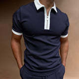 Men's Polo Shirt Men Short-Sleeved Shirt Summer Shirt
