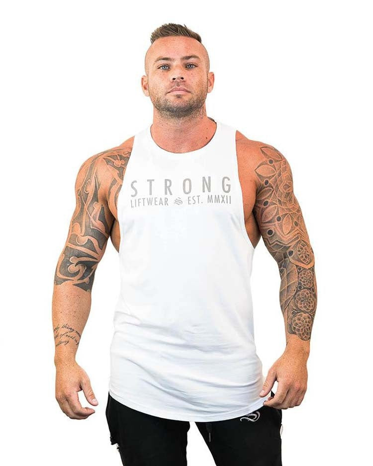 Men's Vest  Dry Fit Y-Back Muscle Tank Top