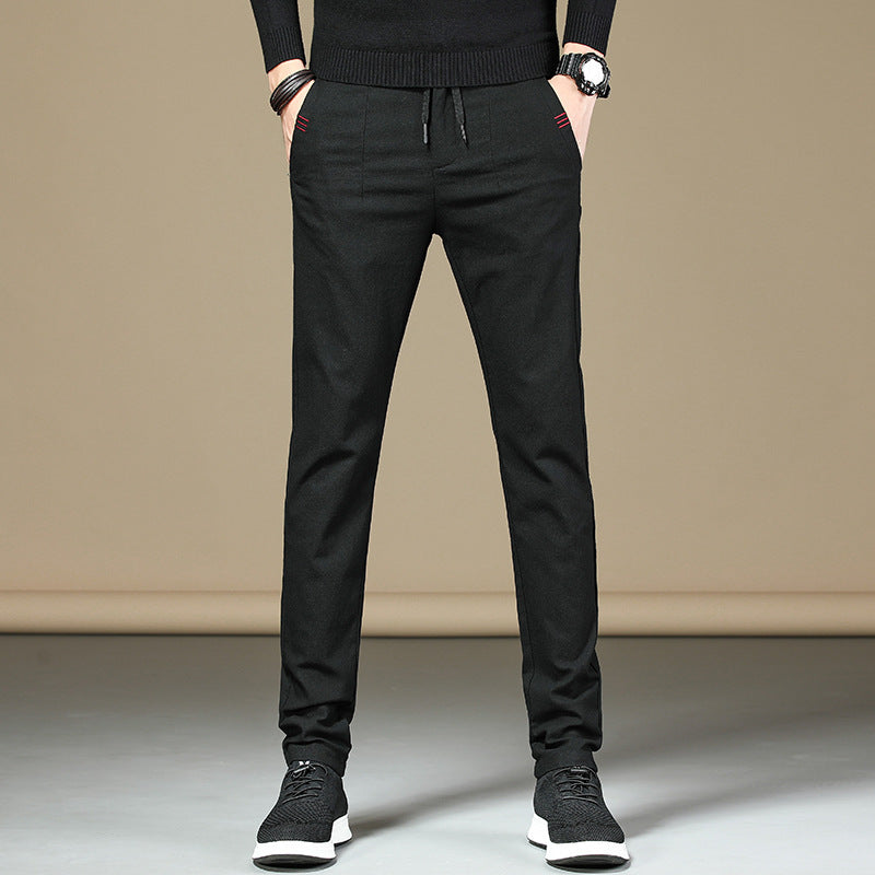 Mens Casual pants men trendy wild youth pants