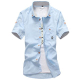 Adult Fashion Embroidery Mens Shirts