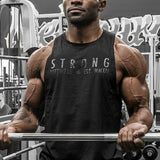 Men's Vest  Dry Fit Y-Back Muscle Tank Top