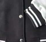 Men Letterman Varsity Baseball Jacket Winter Streetwear Jacket