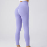 Womens Seamless Leggings Yoga Pants Tummy Control Workout Running Yoga Leggings
