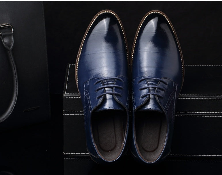 Men's Dress Shoes Brogue Formal Lace Up Oxfords Shoes