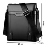 Mens Faux Leather Shoulder & Crossbody Bags Cell Phone Pocket,Interior Zipper Pocket