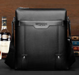 Mens Faux Leather Shoulder & Crossbody Bags Cell Phone Pocket,Interior Zipper Pocket