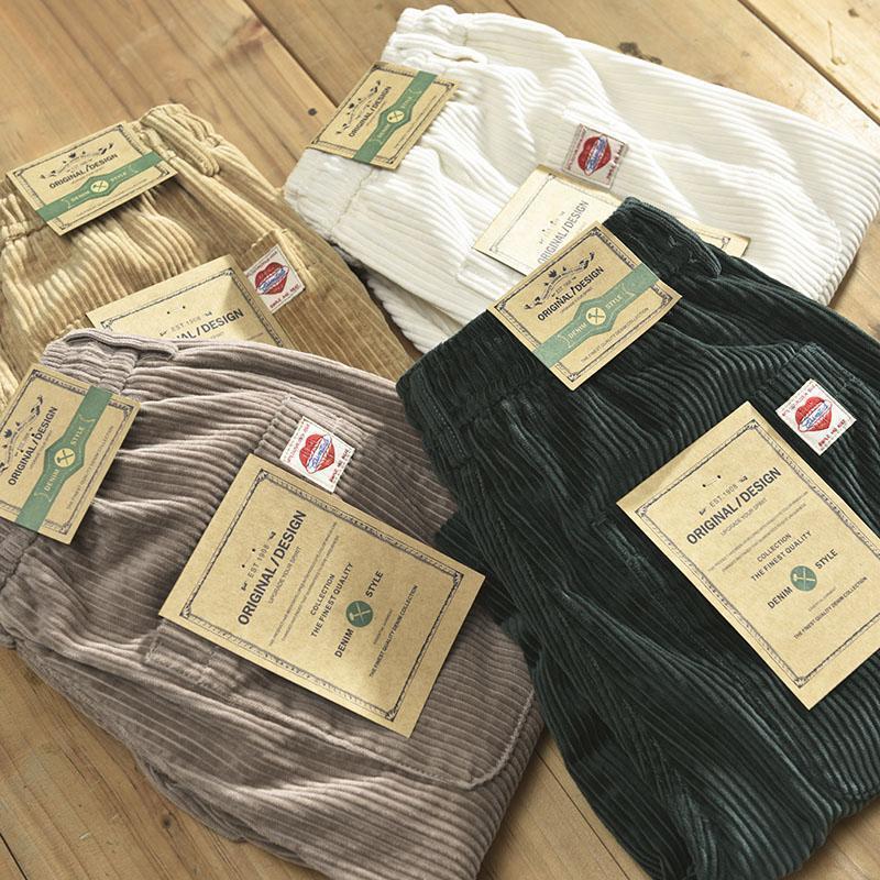Men's Shorts Casual Corduroy Drawstring Lightweight Summer Beach Shorts