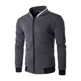 Mens Fashion Zipper Cotton Jacket For Mens